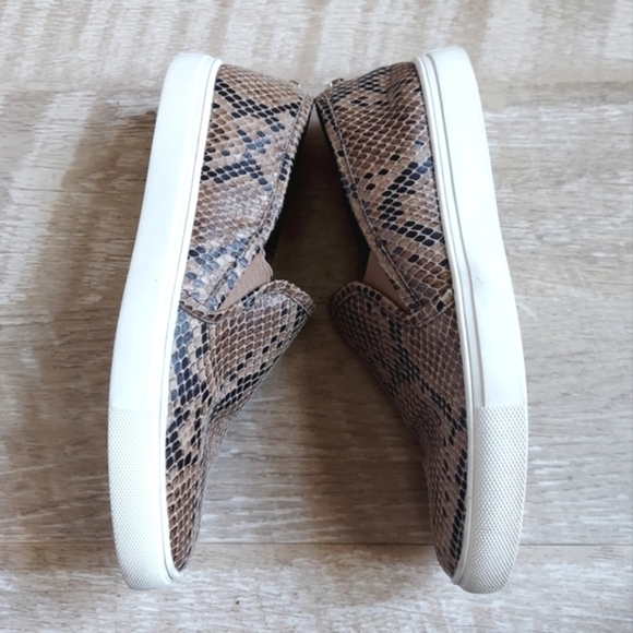 Steve Madden Symba Snakeskin Slip On Sneakers - Picture 5 of 11